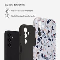 Selencia Vivid Tough Back Cover für das Samsung Galaxy A15 (5G/4G) - Chic Terazzo