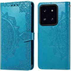 imoshion Mandala Klapphülle Xiaomi 14T Pro - Türkis