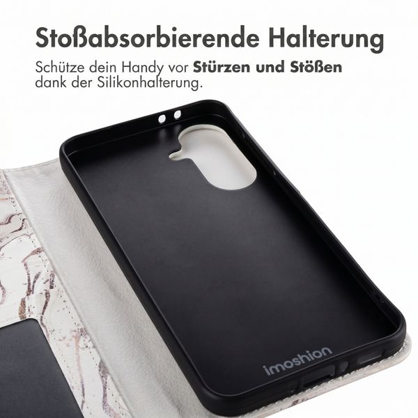 imoshion Design Klapphülle Samsung Galaxy A57 (5G) - Sandy Marble
