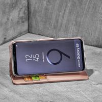 Accezz Wallet TPU Klapphülle Roségold für das iPhone Xs Max