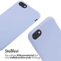 imoshion SilikonHülle mit Band Apple iPhone SE (2022 / 2020) / 8 / 7 - Violett