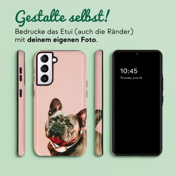 Gestalte deine eigene robuste Hülle Samsung Galaxy S21 - Weiß