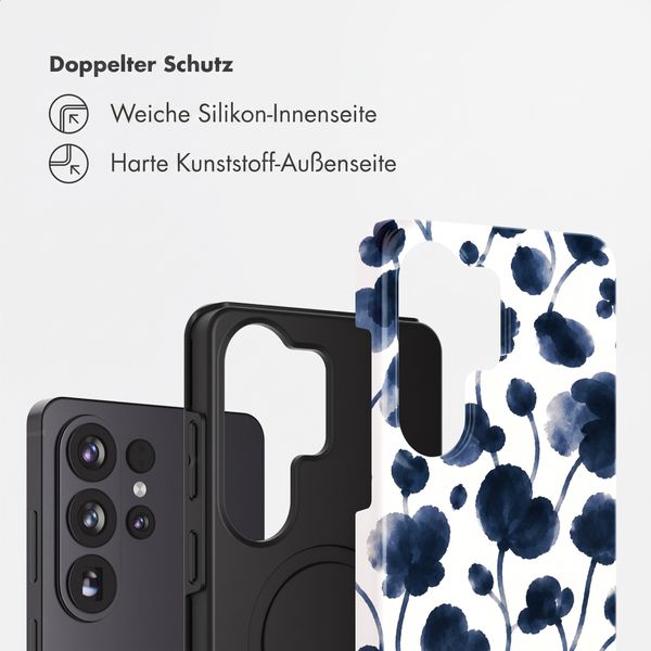 Selencia Vivid Back Cover Samsung Galaxy S26 Ultra - Midnight Blossom