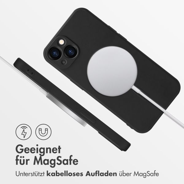 imoshion Color Back Cover mit MagSafe Apple iPhone 13 - Schwarz