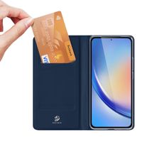 Dux Ducis Slim TPU Klapphülle für das Samsung Galaxy A35 - Dunkelblau