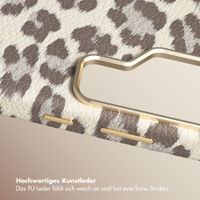 Selencia Sabi Backcover Leopardenmuster mit MagSafe Samsung Galaxy S26 Ultra - Soft Ivory