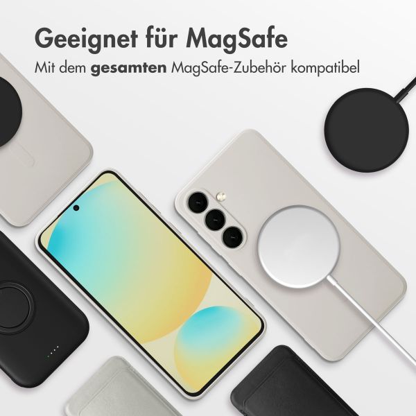imoshion Color Back Cover mit MagSafe Samsung Galaxy S24 FE - Beige