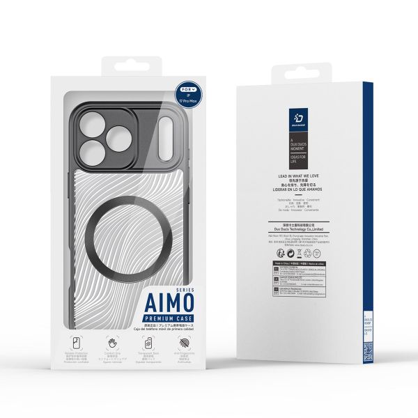 Dux Ducis Aimo Back Cover mit MagSafe Apple iPhone 17 Pro Max - Transparent