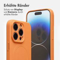 imoshion Color Back Cover mit MagSafe Apple iPhone 14 Pro - Neon Orange