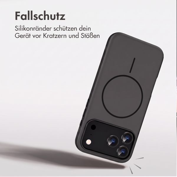 imoshion Color Backcover mit Thin MagSafe Ring Apple iPhone 18 Pro Max / 17 Pro Max - Schwarz