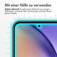 Accezz Screen Protector aus gehärtetem Glas 2-Pack für das Samsung Galaxy A54 / S23 FE