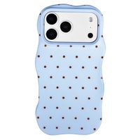 Selencia Vivid Wavy Backcover mit MagSafe Apple iPhone 17 Pro - Happy Dots Digital Sky