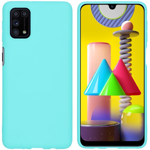 imoshion Color TPU Hülle für das Samsung Galaxy M31s - Mintgrün