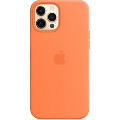 Apple Silikon-Case MagSafe Apple iPhone 12 Pro Max - Kumquat