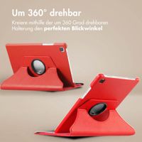 imoshion 360° drehbare Klapphülle Samsung Galaxy Tab S6 Lite (2020/2022/2024)  - Rot