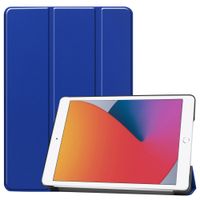 imoshion Trifold Klapphülle für das iPad 7 (2019) / iPad 8 (2020) / iPad 9 (2021) 10.2 inch - Cobalt Blue