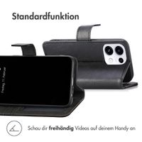 imoshion Luxuriöse Klapphülle Oppo Reno 16 / 16 Pro - Schwarz