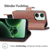 imoshion Luxuriöse Klapphülle OnePlus Nord 3 - Braun