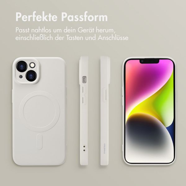 imoshion Color Back Cover mit MagSafe Apple iPhone 14 - Beige