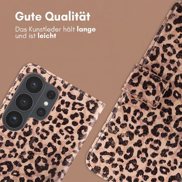 imoshion Design Klapphülle Samsung Galaxy S26 Ultra - Leopard Mood