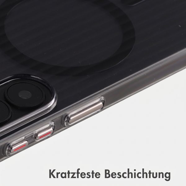 Accezz Lite Backcover mit MagSafe | Fluted | Samsung Galaxy S26 - Schwarz