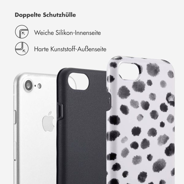 Selencia Vivid Back Cover Apple iPhone SE (2022 / 2020) / 8 / 7 / 6(s) - Trendy Leopard