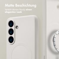 imoshion Color Back Cover mit MagSafe für das Samsung Galaxy S25 - Beige