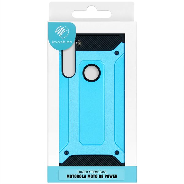 imoshion Rugged Xtreme Case Hellblau Motorola Moto G8 Power