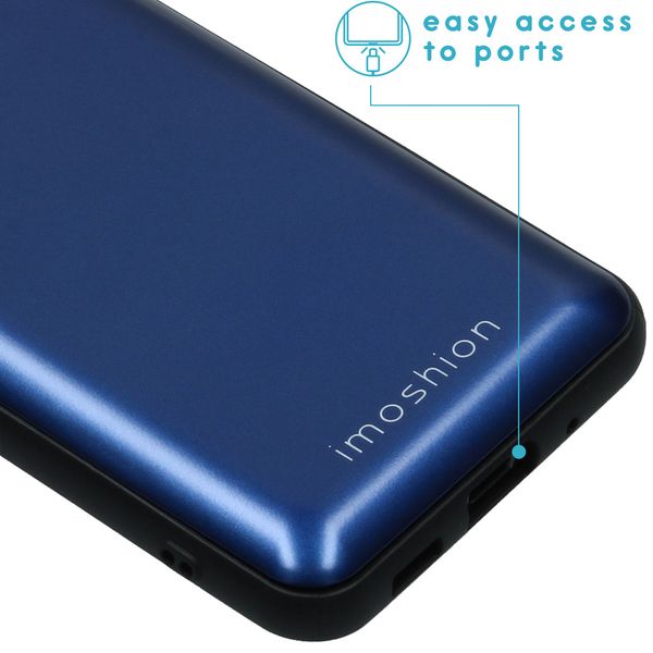 imoshion Backcover mit Karteninhaber Samsung Galaxy S20 - Dunkelblau