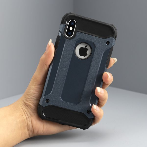 Dunkelblaues Rugged Xtreme Case für das Huawei P20 Lite