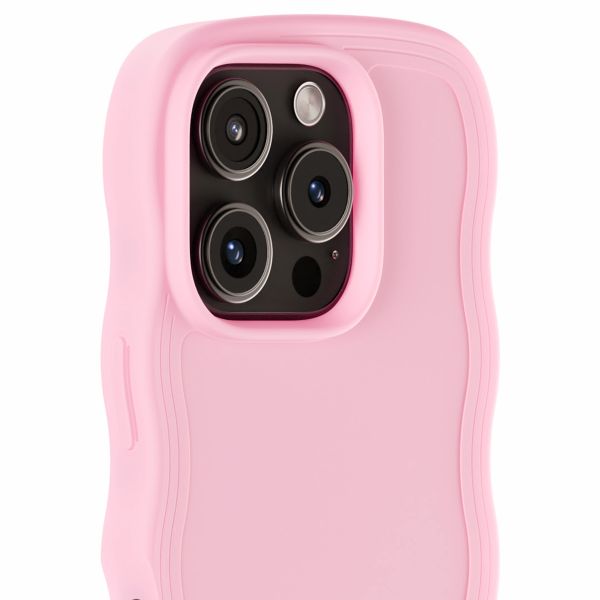 Holdit Wavy Case Apple iPhone 16 Pro - Pink