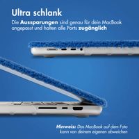 imoshion Teddy Hard Cover für das MacBook Pro 14 Zoll (2021 / 2023 M3 chip / 2024 M4 chip) - A2442 / A2779 / A2918 / A3112 / A3185 / A3401 - Cobalt Blue