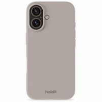 Holdit Silicone Case für das Apple iPhone 16 - Taupe