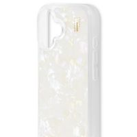 iDeal of Sweden Pearlized Case Apple iPhone 16 - Weiß