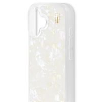 iDeal of Sweden Pearlized Case für das iPhone 16 - Weiß