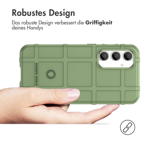 imoshion Rugged Shield Backcover für das Samsung Galaxy S23 FE - Dunkelgrün