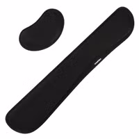 imoshion Ergonomische Handgelenkstütze – für Tastatur und Maus – Schwarz