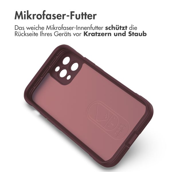 imoshion EasyGrip Back Cover für das iPhone 11 Pro - Aubergine