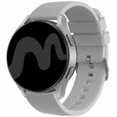 imoshion Flexibles Silikonarmband -   Universelle 20 mm Anschluss - Grau