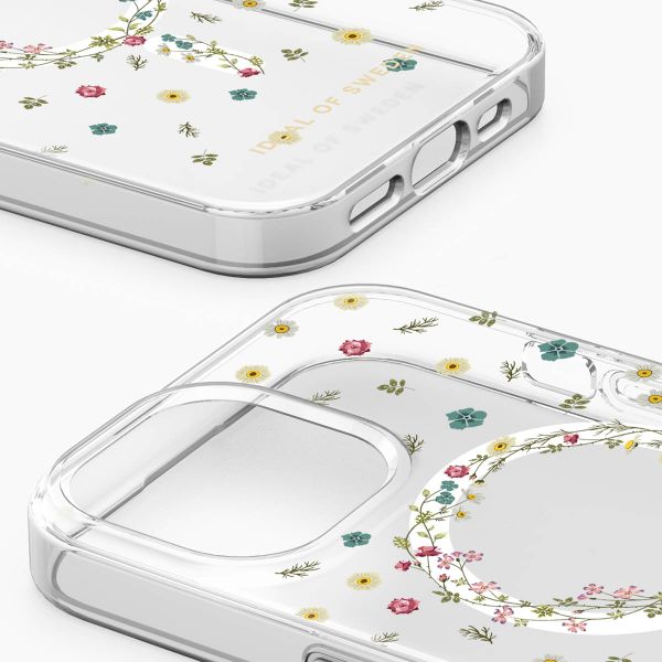 iDeal of Sweden Clear Case MagSafe Apple iPhone 13 / 14 / 15 / 16e - Petite Floral