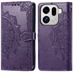 imoshion Mandala Klapphülle Oppo Find X9 Pro - Violett