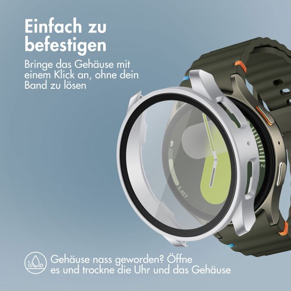 imoshion Full Cover Hard Case Samsung Galaxy Watch 7 - 44 mm - Silber