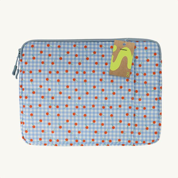 imoshion Design Laptop Hülle 13-14 Zoll - Laptop Sleeve - Cherry Check