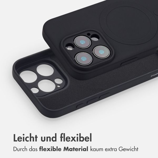 imoshion Color Back Cover mit MagSafe Apple iPhone 16 Pro Max - Schwarz