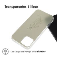 imoshion Design Hülle Apple iPhone 13 Mini - Floral Green