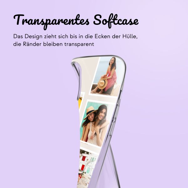 Personalisierte Hülle mit Filmrolle N°3 iPhone 12 (Pro) - Transparent