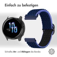 imoshion Elastische Nylonarmband - 22-mm-Universalanschluss - Dunkelblau