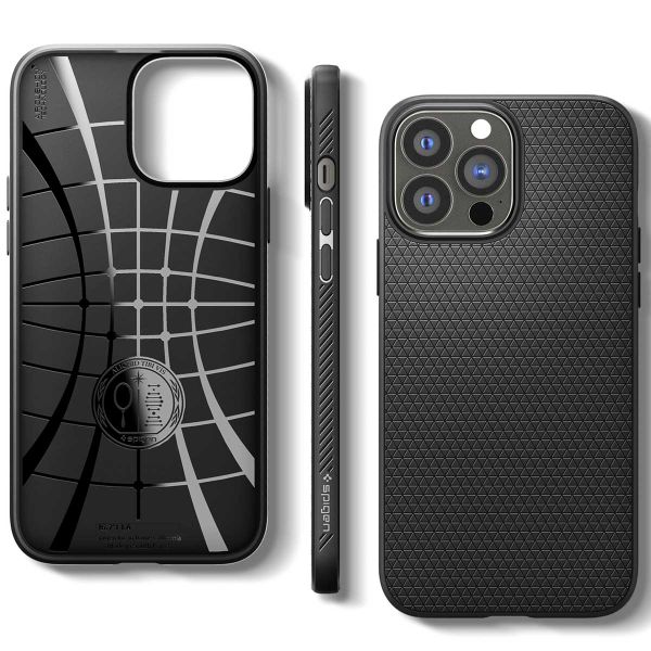Spigen Liquid Air™ Case für das Apple iPhone 13 Pro - Schwarz