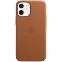 Apple Leder-Case MagSafe für das iPhone 12 Mini - Saddle Brown