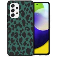 imoshion  Design Hülle für das Samsung Galaxy A53 - Green Leopard